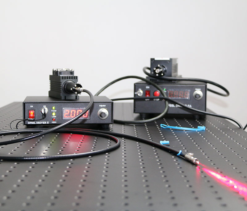 660nm 500mW Fiber Coupled Laser Red Lab Laser Source - Click Image to Close